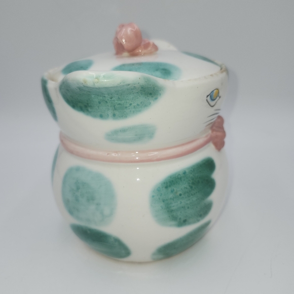 Rare Vintage Lipper Mann Ceramic Cookie Biscuit Jar Anthropomorphic canister - Picture 2 of 16